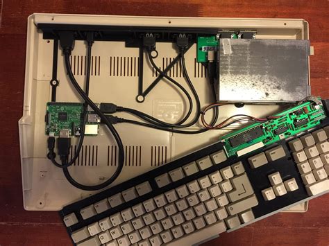 The case also support the Keyrah /V2 interface board, so the original Amiga 1200 keyboard can be used in the Pi and MiST boards. . Amiga raspberry pi image
